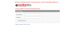 Desktop Screenshot of medleysites.myclientspot.com